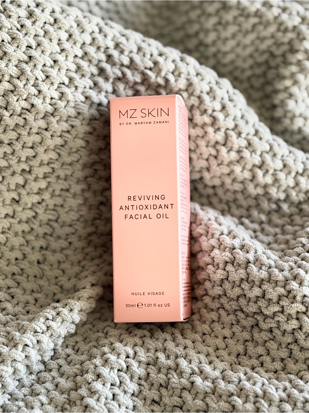 MZ SKIN Reviving Antioxidant Facial Oil – Peach Pink